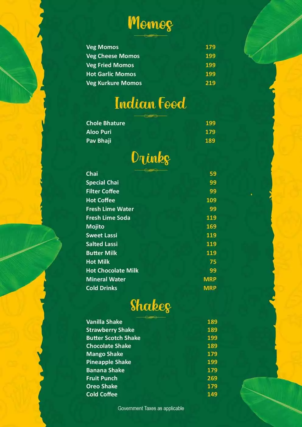 Menu 7